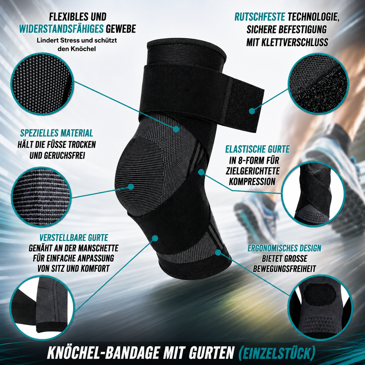 Sooftie ComfortHeel | Stütze bei Fersensch­merzen für junge Sportler