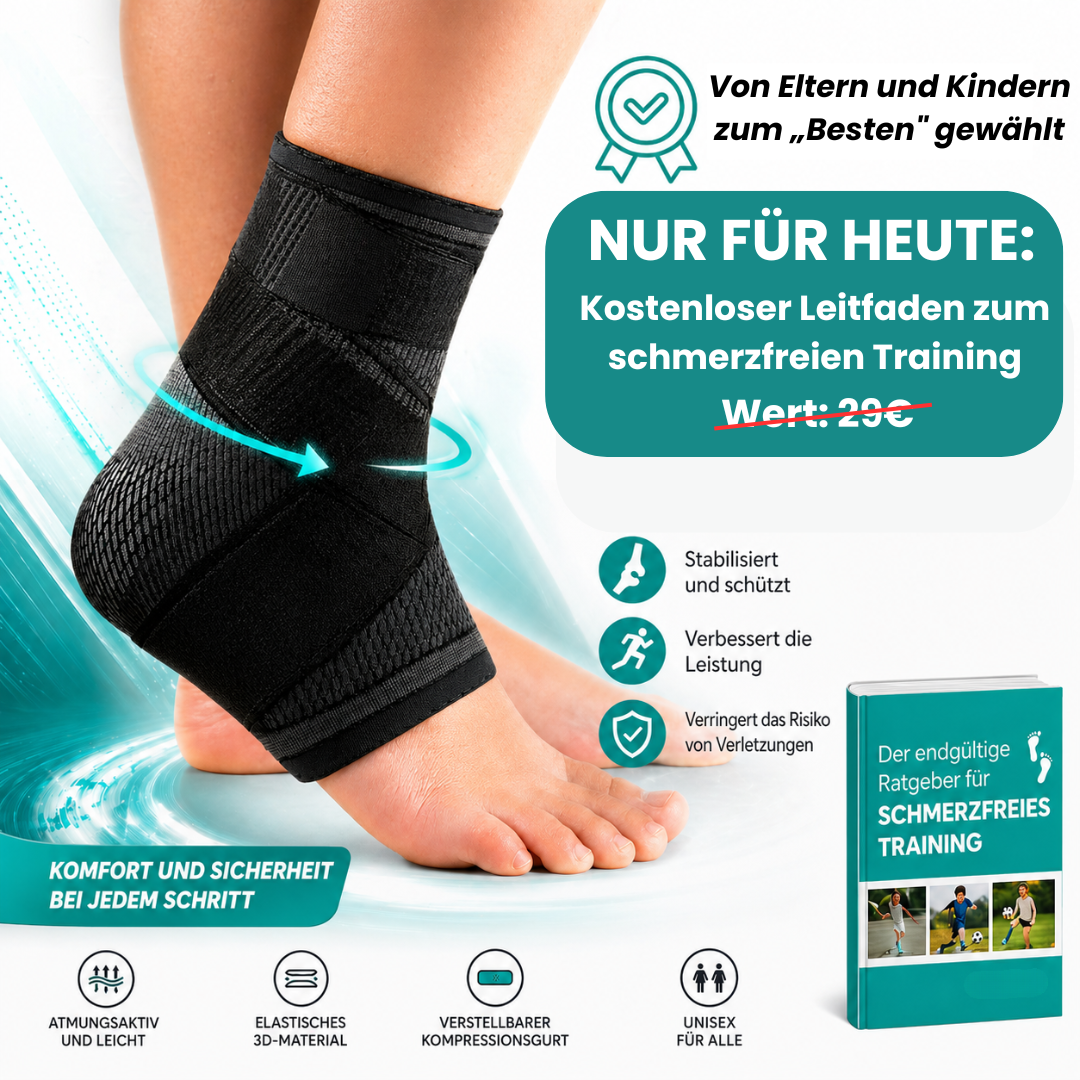 Sooftie ComfortHeel | Stütze bei Fersensch­merzen für junge Sportler