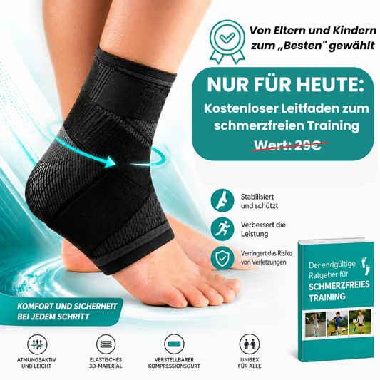 Sooftie ComfortHeel | Stütze bei Fersensch­merzen für junge Sportler