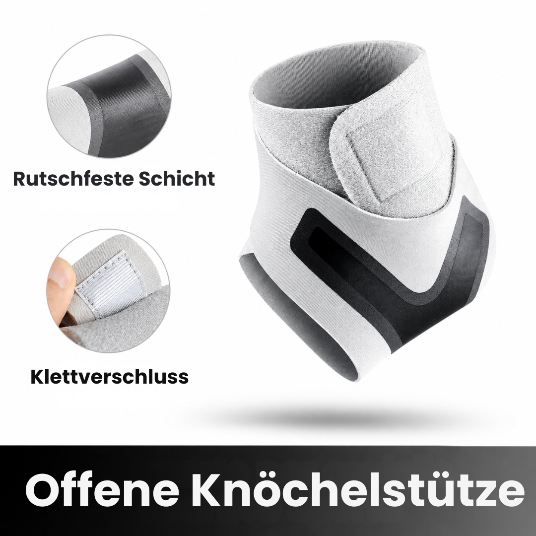 Paar Stützen gegen tägliche Fersenschmerzen