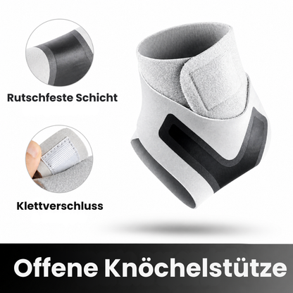 Paar Stützen gegen tägliche Fersenschmerzen